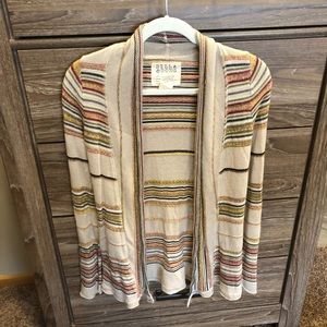 Multi-colored cardigan